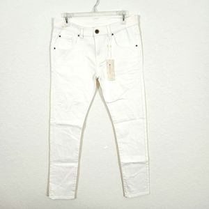 BCBGMaxazria | NWT Ricky Jeans White Wash Size 29